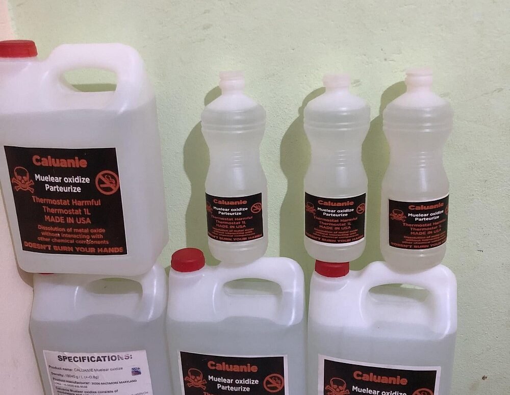 Manufacturing Process of Caluanie Muelear Oxidize