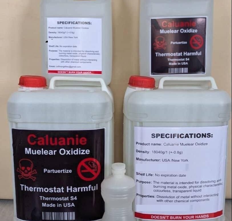 Caluanie Muelear Oxidize Chemical Manufacturing